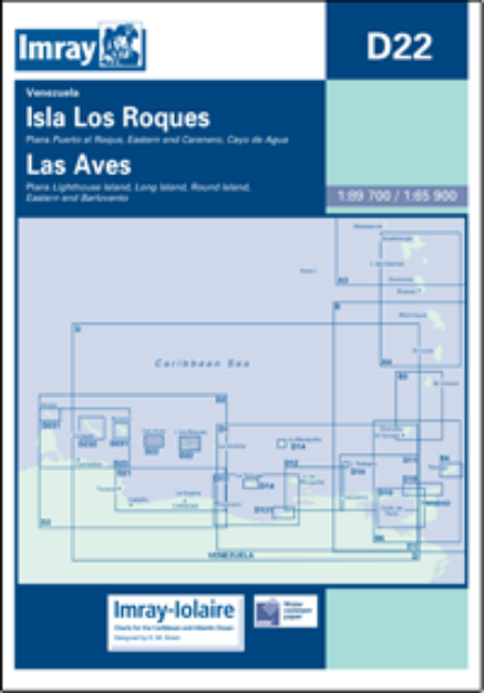 Imray D 22 - Isla los Roques